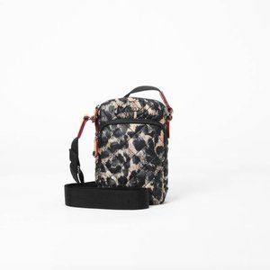 MZ Wallace Micro Metro Crosby Crossbody Bag in Leopard Print